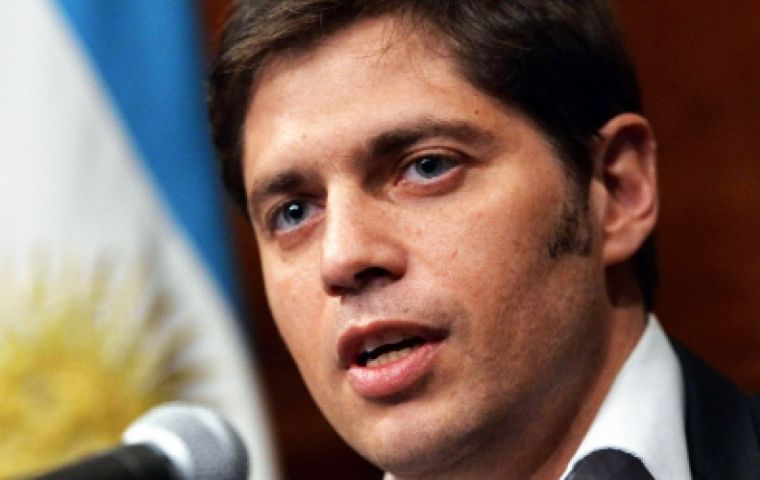 Axel Kicillof's ministry was responsible for the release 
