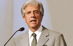 Tabare Vazquez is expected next week in Brasilia to address the issue with his peer Rousseff, which also has the support from Paraguay