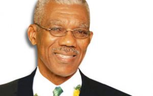 David Granger and his Partnership for National Unity-Alliance for Change Coalition got nearly 207,000 votes in Monday’s ¬general elections.