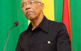 “I shall be a good president for all the people of Guyana,” Afro-Guyanese Granger said after taking the oath of office for his five-year term. 