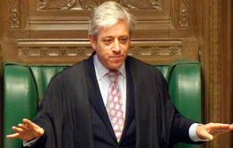 Bercow told MPs that he would be the “champion of backbenchers” and ensure the Commons remained at “the heart of our democratic system”.