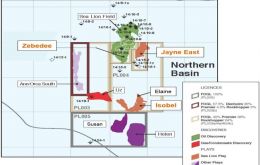 Partners said an Isobel Deep sand interval was penetrated with “suspected elevated formation pressure and oil shows.” (Pic FOGL)