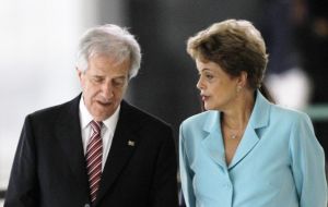 The new stance announced by Vazquez and Rousseff in Brasilia means a pivotal  change for Mercosur and for Brazilian trade policy
