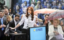 Cristina Fernandez at the launching of the May Week celebrations 