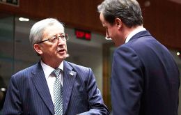 Talks between Cameron and Juncker on Monday had focused on “reforming the EU and renegotiating the UK's relationship with it”, the No 10 spokesman said. 
