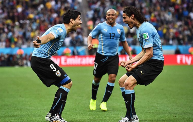 Uruguay has benefitted with the half place, since the team has to play off over two legs against a team from another continent for a place in the finals.  