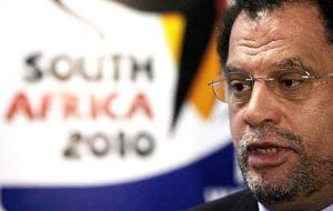 Danny Jordaan, head of South Africa's FA, is quoted as confirming that the amount was deducted from a FIFA payment to the country in 2008. 