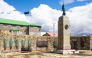 At 11.00 am a ceremony will be held at the Liberation Monument, and after  prayers Governor Colin Roberts will lay a wreath. 