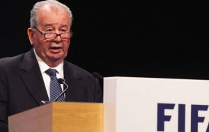 A FIFA spokeswoman said the (controversial) 10m dollars in bank transactions were authorized by the then Finance Committee chairman, Grondona.