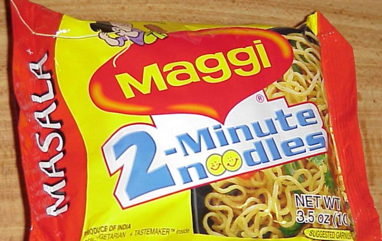 At least six Indian states have banned Maggi noodles after tests revealed some packets contained excess amounts of lead.