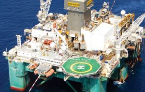 The Eirik Raude rig has been contracted for a six-well drilling campaign, expected to end around October and has been successful with two oil discoveries