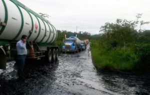 The attack comes after other recent acts of sabotage attributed to FARC in the same region, including the bombings of two electrical pylons and a water plant.