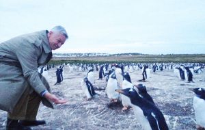 Petri visited the Falklands in 2013 and encouraged his colleagues to support the Islanders right to self-determination.