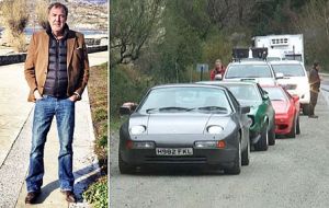 Clarkson triggered an incident with Argentina while driving in Patagonia with plate numbers (H982 FKL) that allegedly referred to Falklands' 1982 conflict