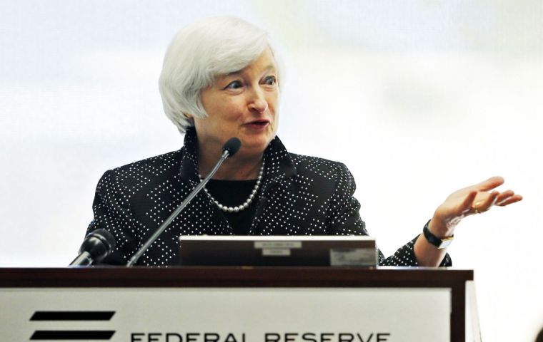 “It would be wrong if we were to provide you a road map,” Fed Chair Janet Yellen said at a news conference after the statement was released.