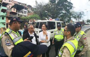 “In less than three hours, the Brazilian senators now know what it's like to live in the dictatorship of today in Venezuela,” Maria Corina Machado said