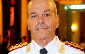 Division General Ricardo Luis Cundom and member of Milani's staff will take the post as the new chief of the Argentine Army in coming days.