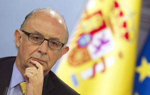 Spain treasury minister Cristobal Montoro, said Spain has “more than sufficient reason” to view Gibraltar as a tax haven.