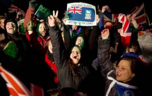 In March 2013, Falklands held a referendum on its status and future, with international guarantees: the overwhelming majority voted to remain a BOT