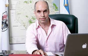 Larreta leads in the polls and is Macri's candidate. However apparently he will face a runoff most probably with Losteau