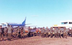 “He worked at the Puerto Argentino airport as a clerk, translator and other odd jobs from 1979 to 1982” an Argentine air force source told Clarin. 