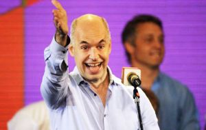 Rodriguez Larreta thanked citizens, activists and leader and presidential hopeful Macri for their support in Sunday's election.