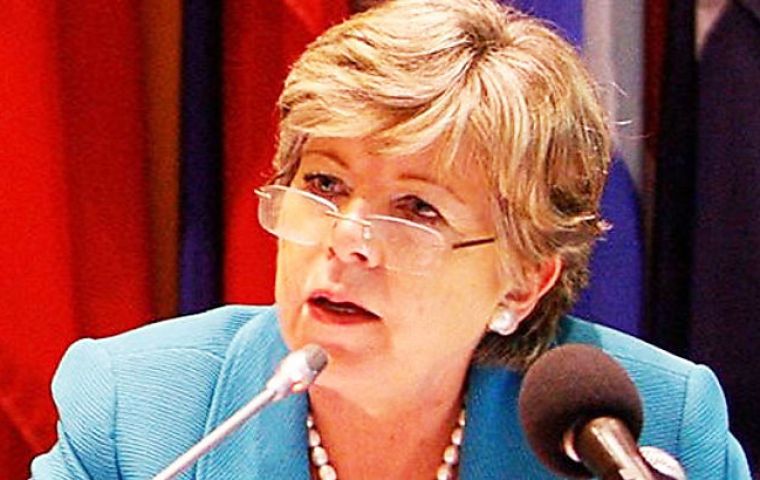 The debt relief strategy was put forward by Alicia Barcena from the Economic Commission of Latin America and the Caribbean (ECLAC)