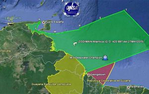 Another topic at the summit is the dispute between Venezuela and Guyana over the waters off Essequibo region, where U.S.-based ExxonMobil discovered oil