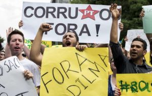 Rousseff has not been directly implicated in the Petrobras scandal but there are mounting calls for her resignation or impeachment.