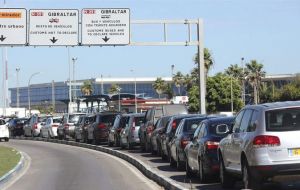 Drop in tourism expenditure could reflect “the impact of frontier delays on cross-border traffic”, said a report tabled at Gibraltar's parliament
