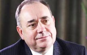 Mr Salmond said: “I think a second independence referendum is inevitable. The question of course is not the inevitability, it is the timing.”