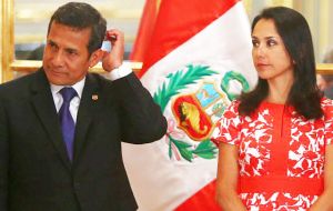 Humala's popularity is at the lowest in his four-year term, largely due to a weak economy and corruption allegations against close allies and wife Nadine