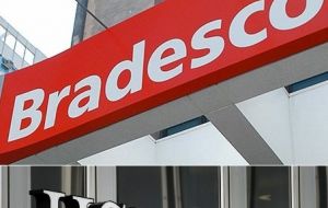 The deal between Bradesco and Europe's largest bank includes the latter's Brazilian retail banking and insurance units. 