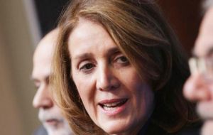 Google's new chief financial officer, Ruth Porat, will hold the same title for both Google and Alphabet.