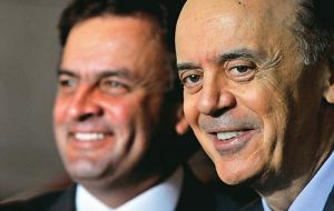 Two former presidential candidates from the main opposition party PSDB, Jose Serra and Aecio Neves, have insisted on a review of Mercosur association terms