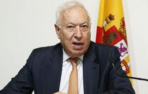 “We have taken measures that are bearing fruit and we are going to continue doing so” said García-Margallo. 