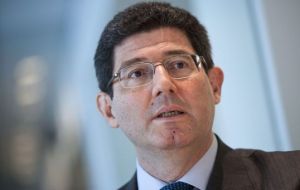 Finance Minister Joaquim Levy said on Saturday the tax was needed to cope with Brazil's fiscal crunch in a recession.