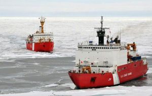 U.S. Coast Guard used to have seven icebreakers, but the fleet has dwindled to three vessels, only one of which is heavy duty vessel, the White House said. 