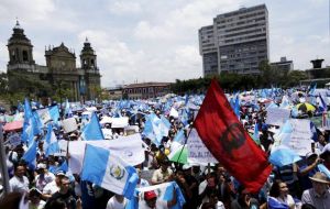 After months of unprecedented protests hundreds of demonstrators outside Congress erupted into jubilant cheers at the news