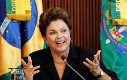 “Brazil is much more than its rating, and just as all have started growing again, Brazil will grow again,” Rousseff said