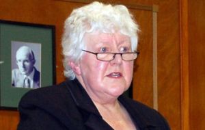 MLA Jan Cheek said people of the Falklands were reassured that the policies of the Labour Party had historically supported the right of self-determination.