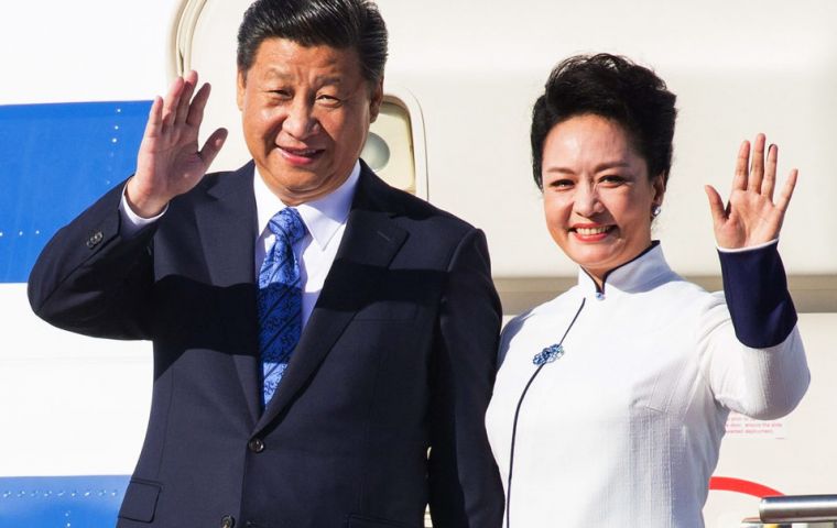 Xi's busy stop on the West Coast is the first leg of a week-long trip to the US and offers him a chance to highlight China's cooperation with U.S. companies 