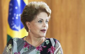 “Brazil today has sufficient enough reserves to not have any problem, any disruption due to the dollar,” Rousseff said in an interview with GloboNews. 