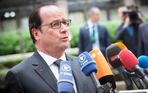  “We unwound the contract we had with Russia, on good terms, respectful of Russia and not suffering any penalty for France,” Hollande said in Brussels