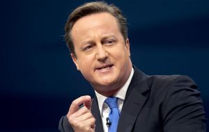 Cameron told the Jamaican parliament it was time to “stand up for the rights of small islands” to self-determination.