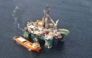 Despite protests by the Cristina Fernández administration, the Falkland Oil and Gas company only recently announced a farm-out agreement with Noble Energy