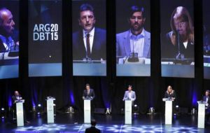 As to performance on Sunday's debate, 33.7% said Massa was the best, followed by 26.3% for Macri and 18% for Margarita Stolbizer.  