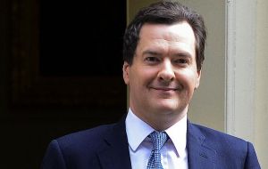 Osborne, the prime minister's closest ally, is seen as his chosen successor and received an enthusiastic reception at the Conservative conference