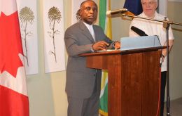 The message was communicated to the diplomat by Guyana foreign minister Carl Greenidge at a reception hosted by the Canadian High Commissioner