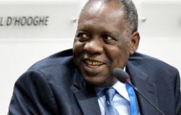 “Today, amid extraordinary circumstances, I have assumed the office of FIFA president,” said Hayatou. “I will serve only on an interim basis”